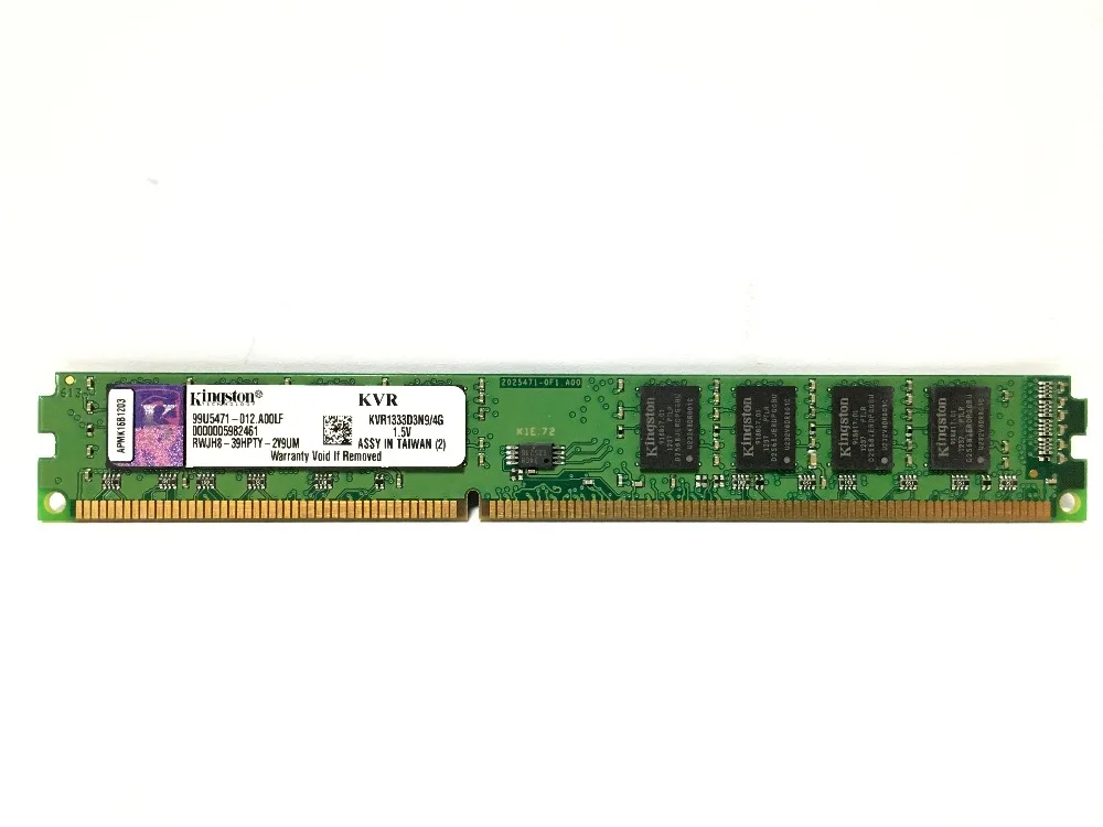 Оперативная память kingston ОЗУ DDR3 2 ГБ 4 PC3 1600 1333 МГц настольная 240pin 8 10600 12800 модуль DIMM