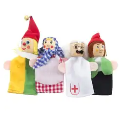 Клоуны популярные детские мультфильм палец куклы развивающие игрушки