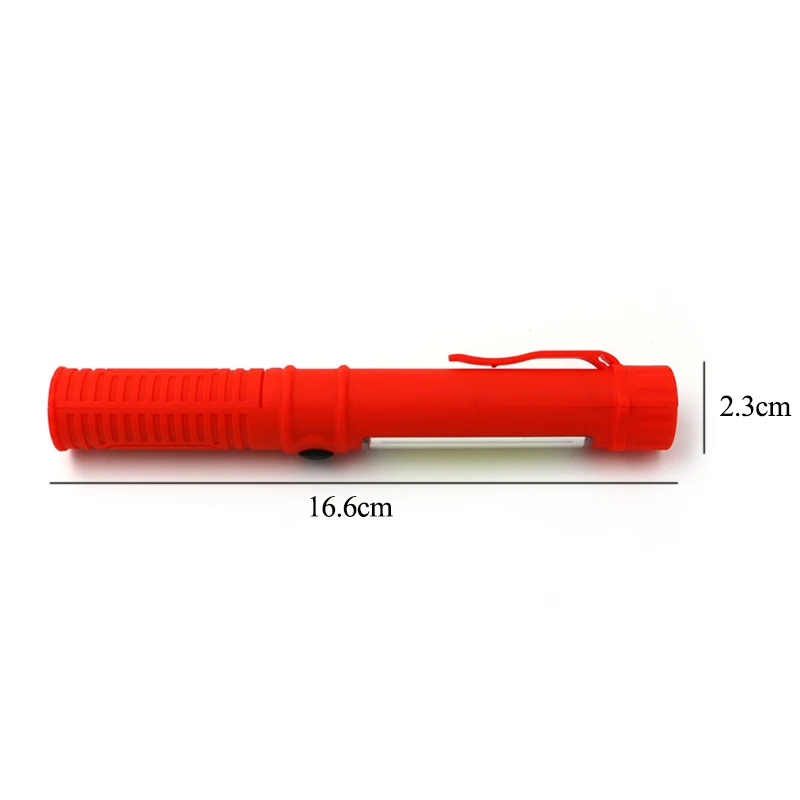 Portable Mini Maintenance flashlight Magnet adsorption COB LED Multifunction Working Inspection Light Penlight Lamp AAA battery (1)