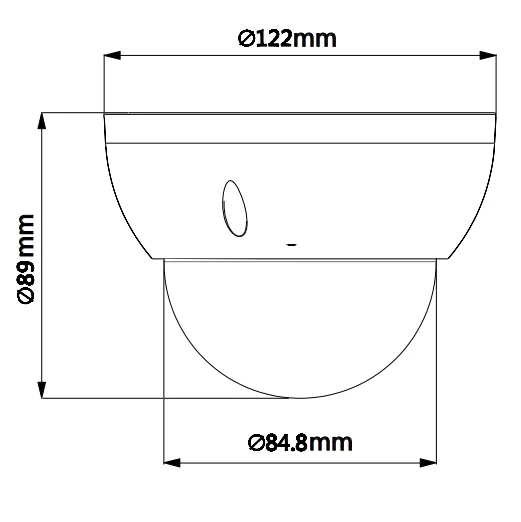 DH SD22204T-GN с логотипом 2MP 1080P 4X оптический зум высокая скорость PTZ сети IP камера WDR ICR Ultra DNR IVS POE IP66 IK10