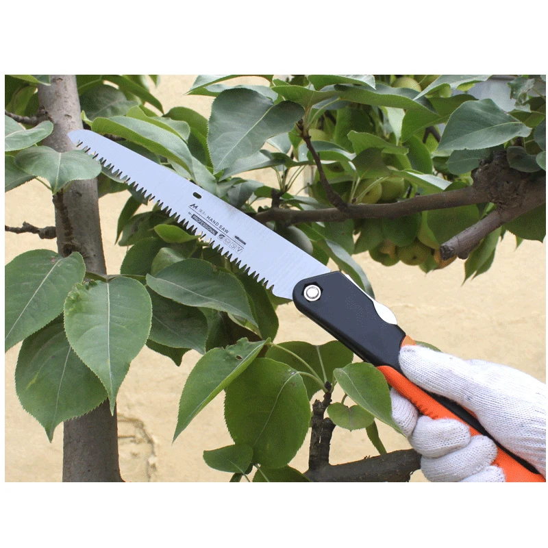 Camping Saw 7TPI Steel Wood Cutting Survival Folding Hand Saw Household Garden Pruning