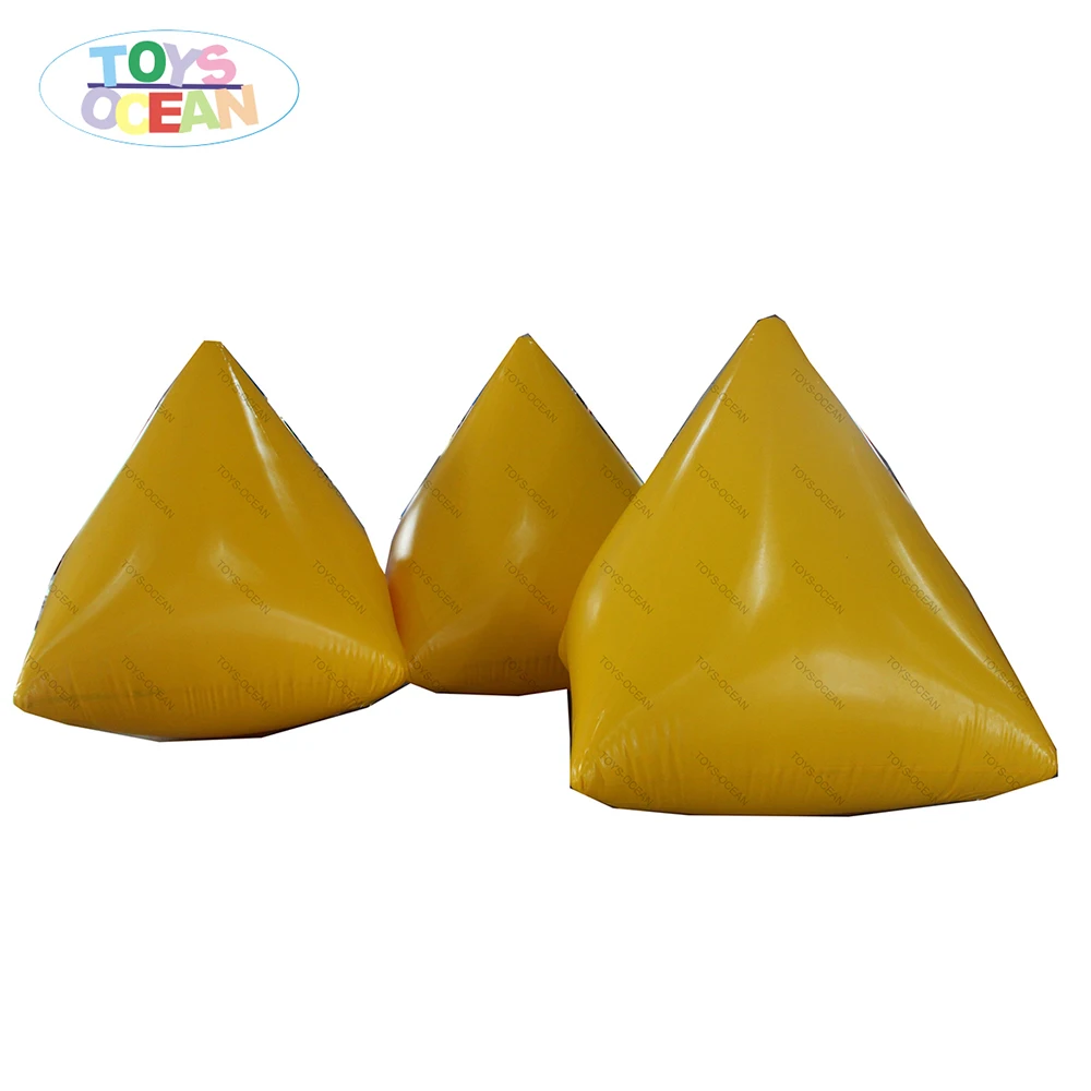 

Inflatable Pyramid Buoy Inflatable Floating Water Triangle Buoys