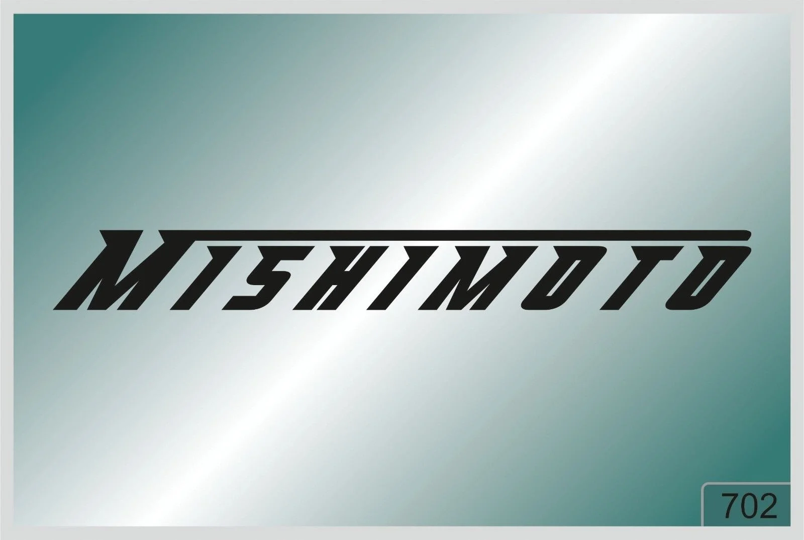 

For Mishimoto -2 pcs. stickers - HIGH QUALITY DECALS - different colors 702