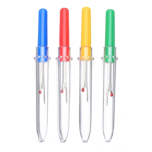 RADHEKRISHNA Colorful Plastic Handle Craft Thread Cutter Seam Ripper Stitch  Unpicker Sewing Tool for Home Supplies