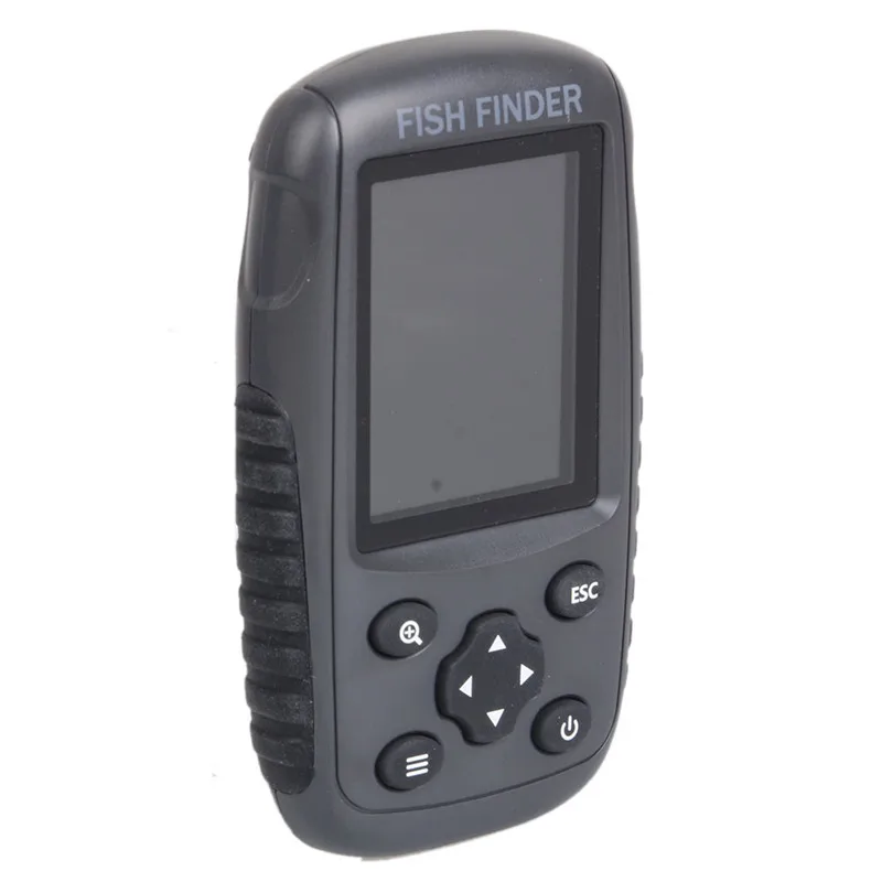 2017 جديد FF998 صياد السمك ترقية الروسية القائمة قابلة للشحن Waterpoof اللاسلكية Fishfinder الاستشعار 125 KHz سونار صدى أسلم