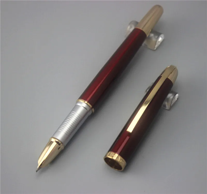 

red JINHAO free shipping fountain pen High quality man women pens business birthday school gift send teacher student 014