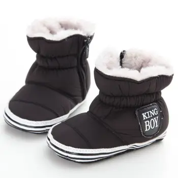 

Baby Boot Newborn Infant Baby Winter Snow Shoes Girl Boy Keep Warm Soft Bottom Anti-slip Boots