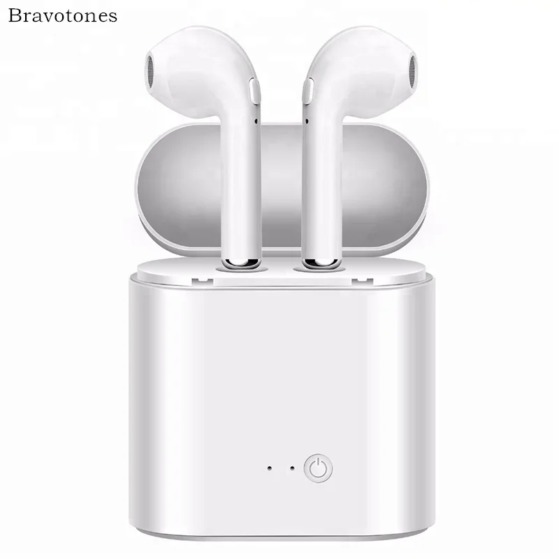 

i7s TWS Wireless Bluetooth Earphone HD Stereo Earbuds Built-in mic Sport Headset With Charging Box For iphone and Android