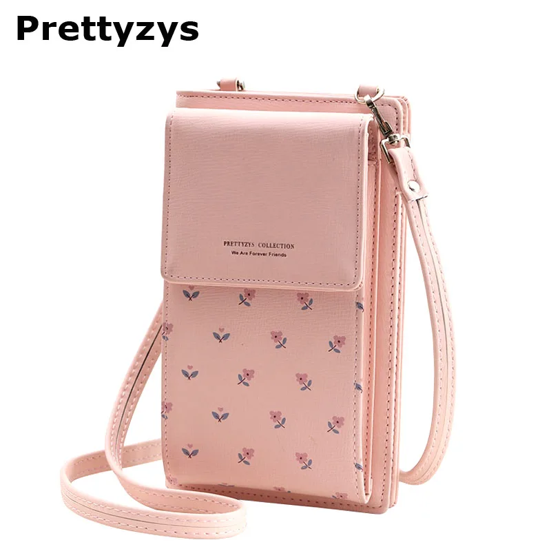 

Prettyzys New Design Cellphone bags for Women, Women Wallets Crossbody Bag Purse Female fashion Leather Clutch Lady's handbag