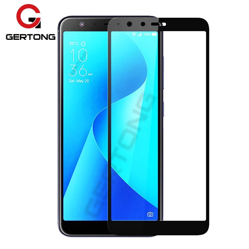 

Full Cover Tempered Glass Screen Protector For ASUS Zenfone Max Pro M2 ZB633KL ZB631KL M1 ZB602KL ZB555KL Protective Film