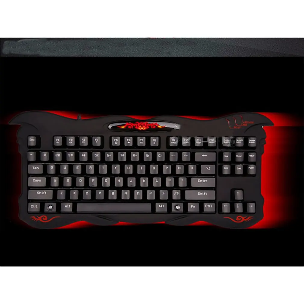 

SI-880 Mechanical Keyboard USB Wired Keyboard Multimedia Gaming Office For Desktop Computer Notebook Game Keyboard