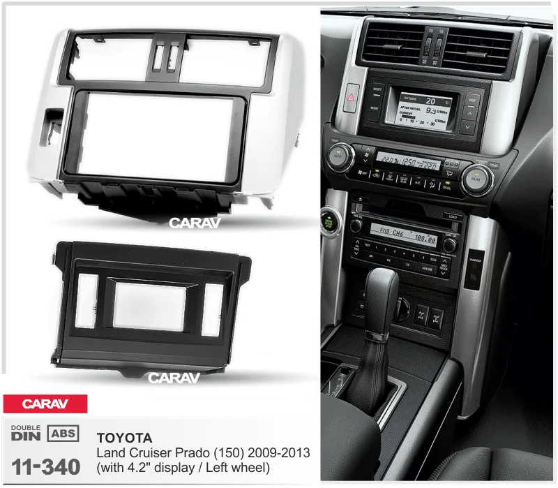 CARAV 11-780 Car Radio Installation Trim Fascia Panel