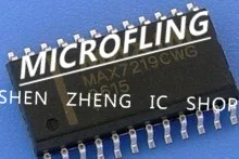 

20PCS MAX7219CWG MAX7219 SOP-24 Serially Interfaced, 8-Digit LED Display Drivers 100% new original
