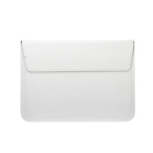 Кожаный чехол для Macbook Air 13 Pro retina 11 12 13 15 чехол для ноутбука Xiaomi Pro 15,6 чехол для 13,5 - Цвет: white