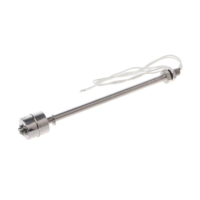 

Stainless Steel Float Switch Tank Liquid Water Level Sensor 110V 220V 220mm 10W