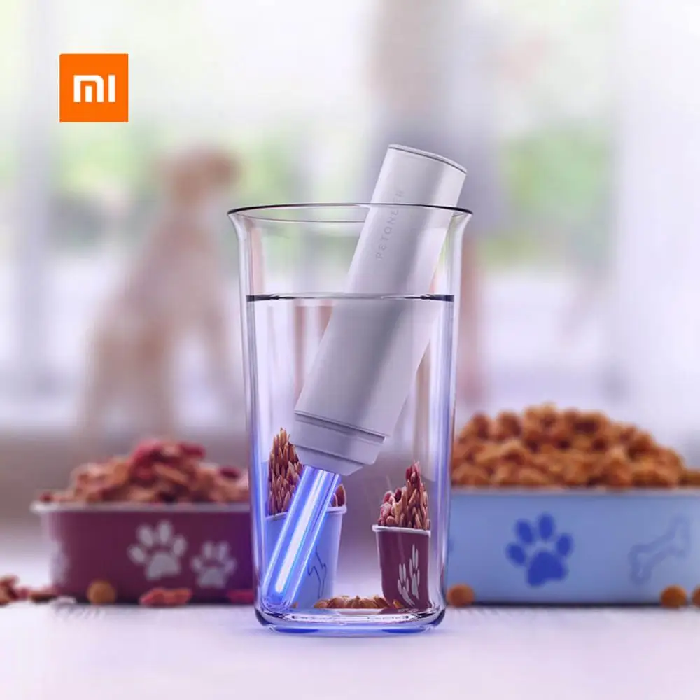 Дешево Новый Xiaomi Petoneer холодный катод уф стерилизация ручка 253.7nm очиститель воды ручка аккумуляторная уничтожает бактерии защита здоровья