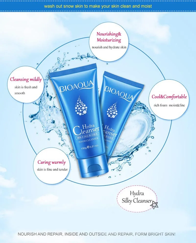 Bioaqua Hydra Cleanser Foam