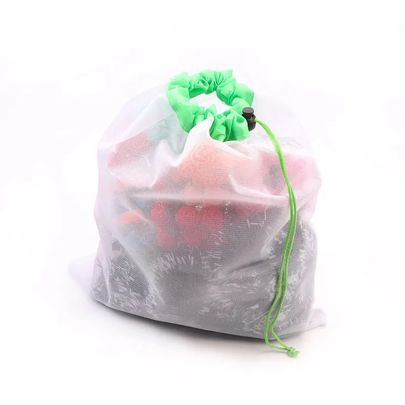 3 шт многоразовые сетки производят сумки моющиеся экологически чистые сумки для продуктовых магазинов хранения фруктов овощей игрушки разное