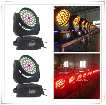 

2pcs 36*15W RGBWA 5 in 1 Led Zoom Moving Head Wash DJ Stage Light lyre zoom wash led moving head beam