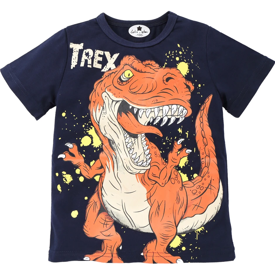 

Boy T Shirt Short Sleeve Girl T Shirts Children Striped Tees O-neck Tops Kids T-shirt For Boys Cotton Clothes Summer 2018 MF8017