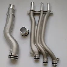 New Original Engine car COOLING PIPE ALUMINUM Coolant Water Pipe For PORSCHE CAYENNE 955 2003-2006 Displacement:4.5 V8