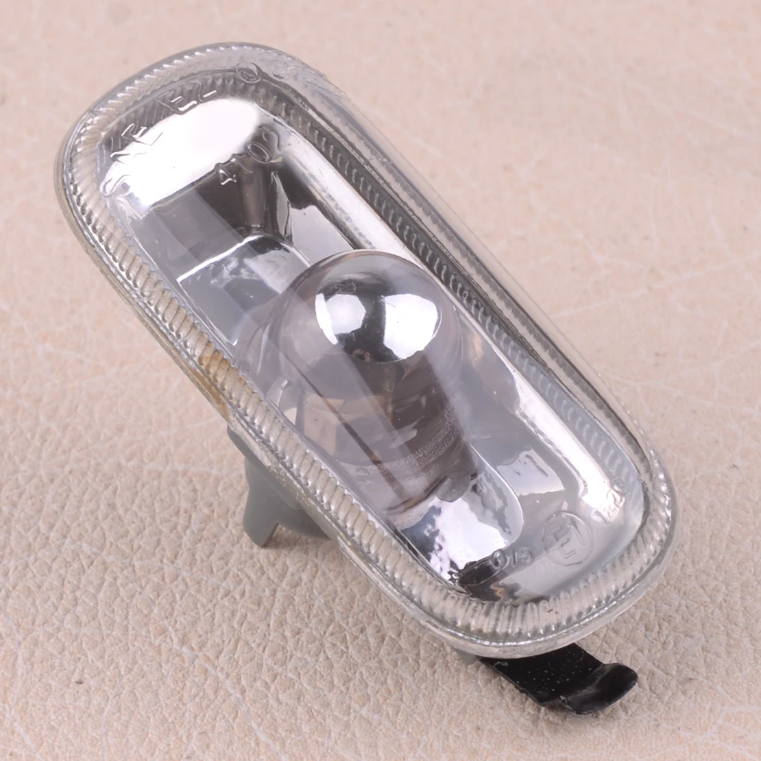 beler 1Pc Clear Lens Side Marker Fender Turn Signal Light Indicator No Bulbs Fit for Audi A4 S4