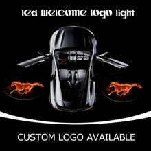 Gzhengtong 2x двери автомобиля пожарная лошадь светодиодный лазерный проектор теневой свет для Ford Mustang