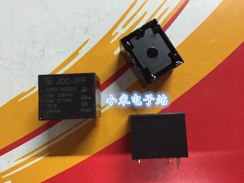 Реле JQC-3FF 12 В dc-1hs 012-1HS (551) 10 А 4 фута нормально разомкнутый T73 | Обустройство дома