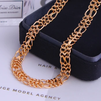 

Fansheng Brand DIY Chains Necklace For Pendant Men/Women Jewelry Rose Gold Color 55cm