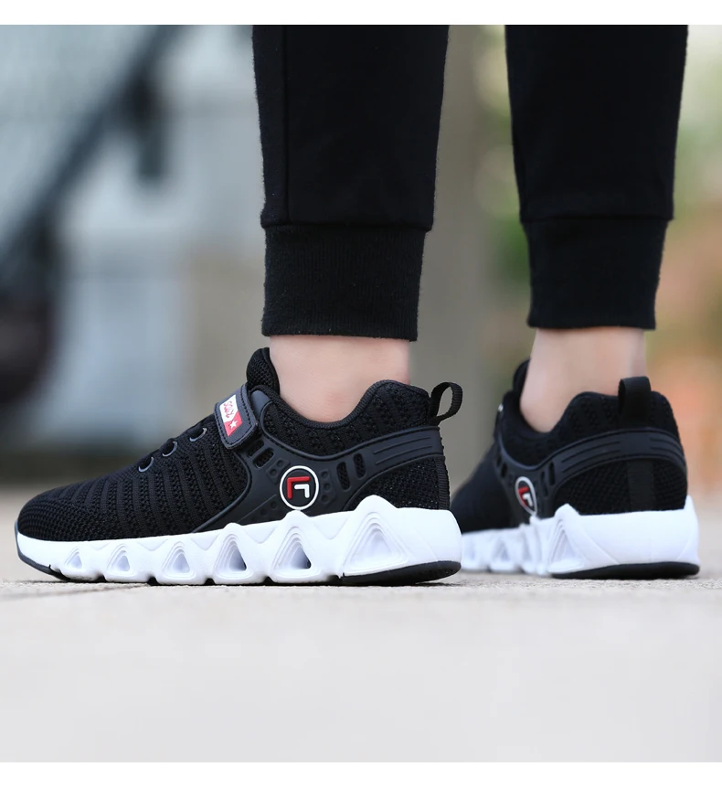 Primavera Outono Marca Crianças Sapatos Antiderrapante Correndo Meninos Moda Respirável Tênis Meninas Esportivos Casuais 2020 23 High Quality Mamãe e Bebê
