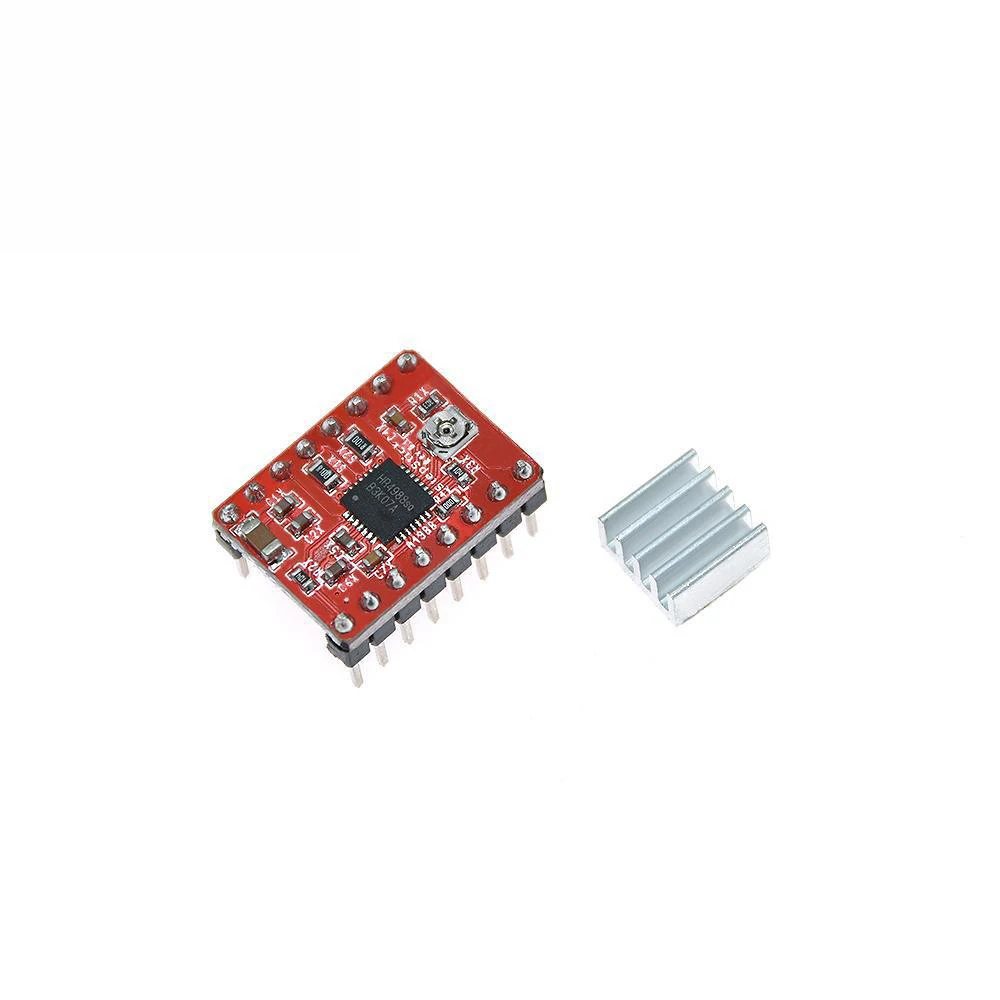 Reprap щит ЧПУ V3 гравировальный станок A4988 DRV8825 Драйвер шагового двигателя Плата расширения CNC щит V3 для Arduino UNO R3 - Цвет: Red A4988