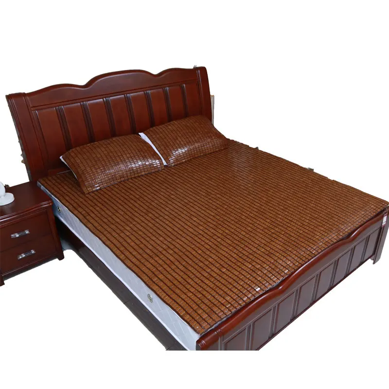 Bamboo Mattress Traditional Chinese Carbonized Bamboo Bed Mat Cool Matress King Size Queen Size Mattress Covers Grippers Aliexpress