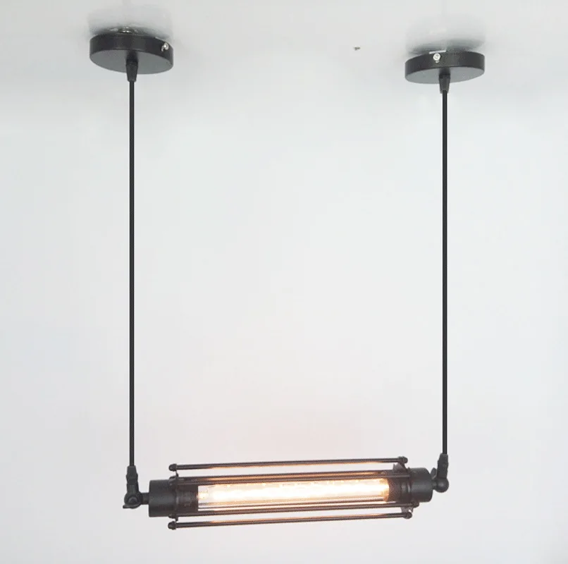 Loft American style rural industrial wind pendant antique creative personality bar lantern lantern flute lamp