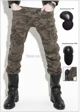 2016 Новый KOMINE Motorpool Camo UBS07 Джинсы Камуфляж Досуг Езда на Мотоцикле Брюки Джинсы