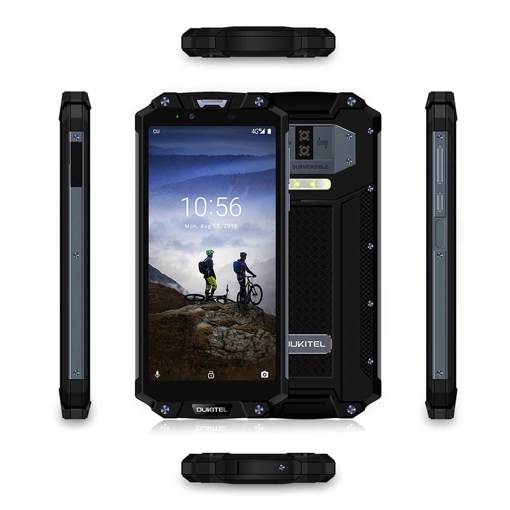 OUKITEL WP2 смартфон с 6 дюймовым дисплеем восьмиядерным процессором MT6750T ОЗУ 4 Гб ПЗУ 64