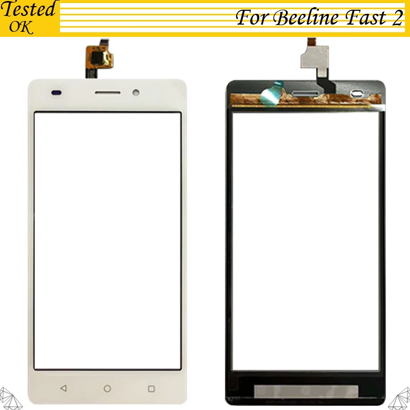 

High Quality White Color For Beeline Fast 2 Fast2 Touch Screen Digitizer Touch Panel Lens Replacment Part