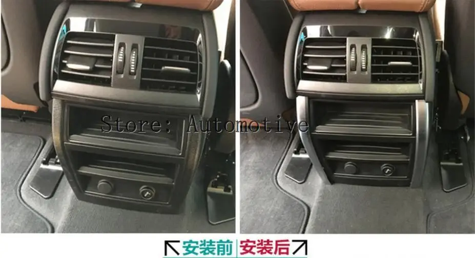 Автомобильные аксессуары для BMW X5 F15 X6 F16 2014 2015 2016 ABS Хромированная задняя крышка