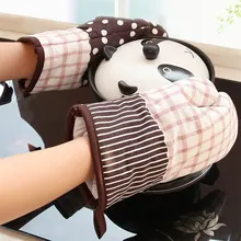 Кухня Пособия по кулинарии хлопок микроволновая печь перчатки митенки пот Pad тепла Proof охраняемых 28*18 см дропшиппинг#1101