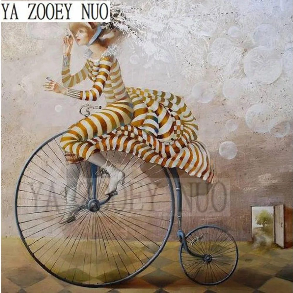 

YA ZOOEY NUO Home Decor Diy Diamond Painting Cross Stitch Circus on the clouds Diamond Embroidery Crystal Diamond Picture KL779