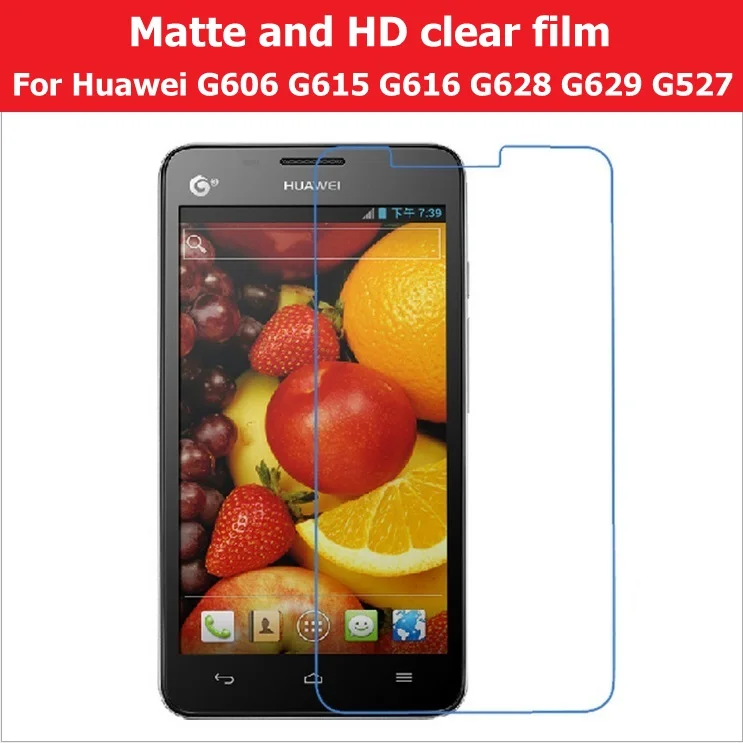 HD прозрачная глянцевая пленка для Huawei Ascend G606 G615 C8816 G616 G628 G629 G527 матовая