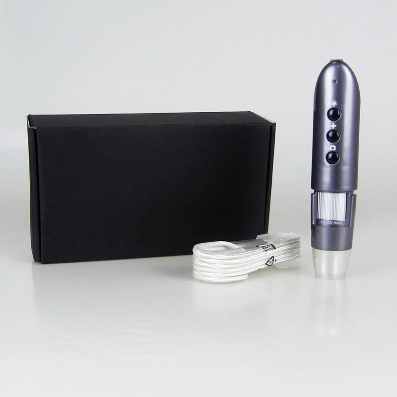  Wifi Electronic Microscope Portable Wireless Digital Magnifying Glass With Micro-Usb Port For Ios A