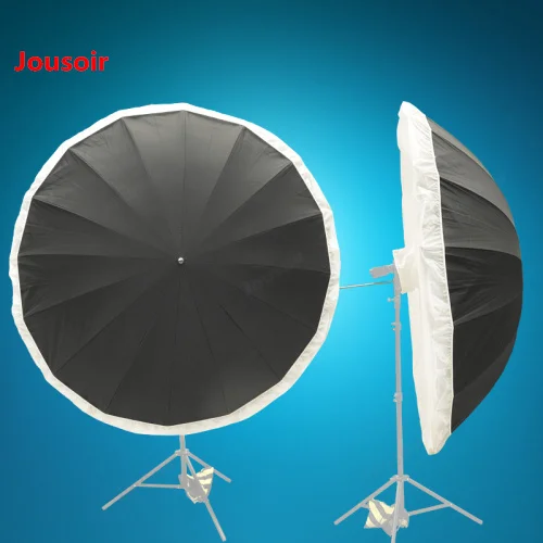 

185cm reflector umbrella plus flexible cover to change 16 corners round soft box, fiber umbrella bone flexible CD50