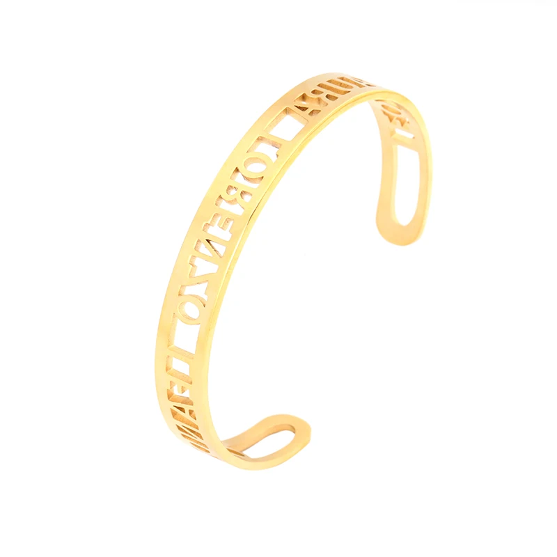 

MYLONGINGCHARM Custom Name Bangles Customize Family Names Bangle Bracelet Specialised Venlantines Gift Mothers Gift Family Gifts