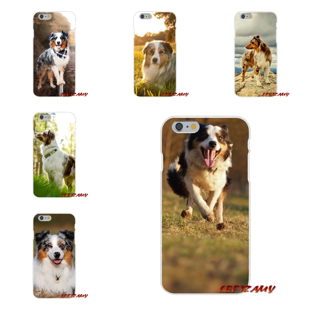 

Australian Shepherd Dog Accessories Phone Cases Covers For Samsung Galaxy S3 S4 S5 MINI S6 S7 edge S8 S9 Plus Note 2 3 4 5 8