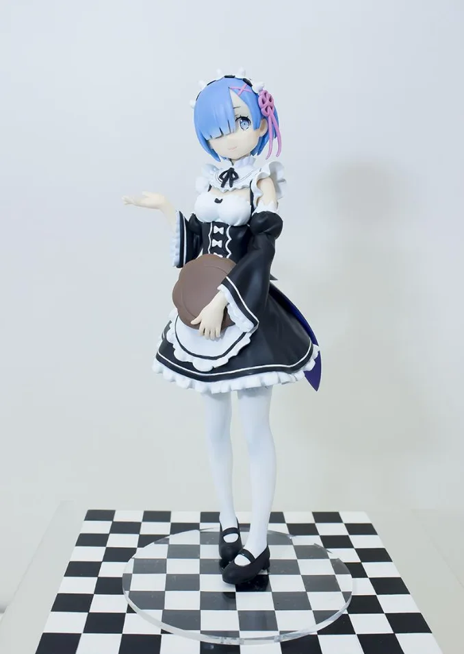 

Anime Figure Re:Life in a different world from zero Rem Maid ver.PVC Action Figure Collectible Model Toys Doll 17cm