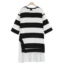 Spring autumn font b maternity b font font b clothes b font Large size womens stripe