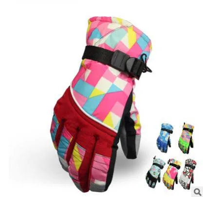 10Glv 802 Youth warm winter ski gloves outdoor cycling gloves