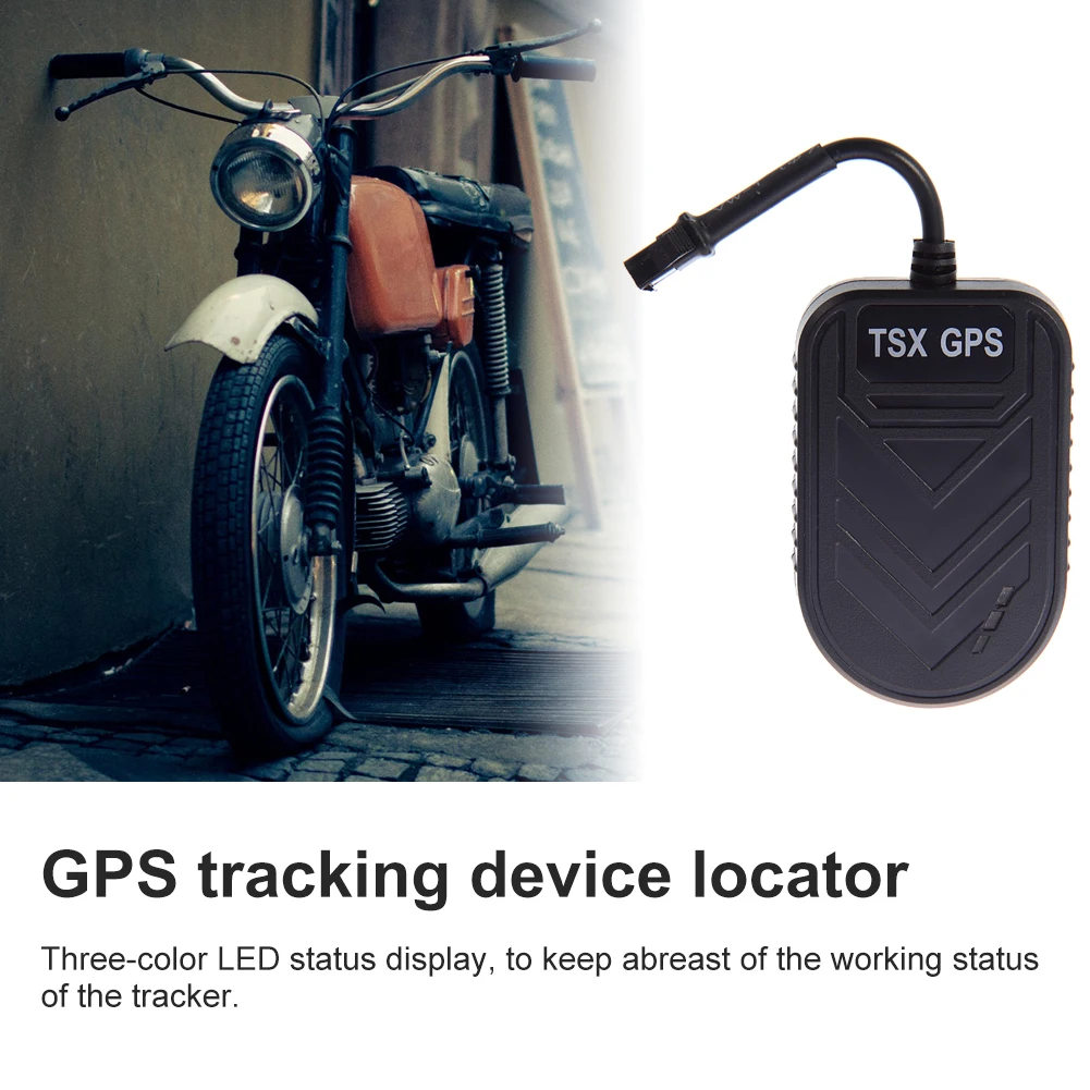TSX gps трекер в реальном времени gps отслеживание мотоцикл автомобиль велосипед противоугонное gps устройство слежения локатор TC02