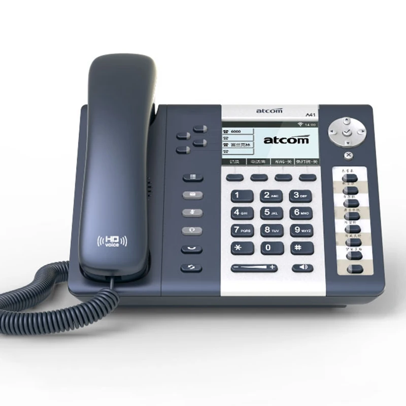 SIP телефон ATCOM A41W с поддержкой 4 линий|sip phone|ip phonewireless sip phone |
