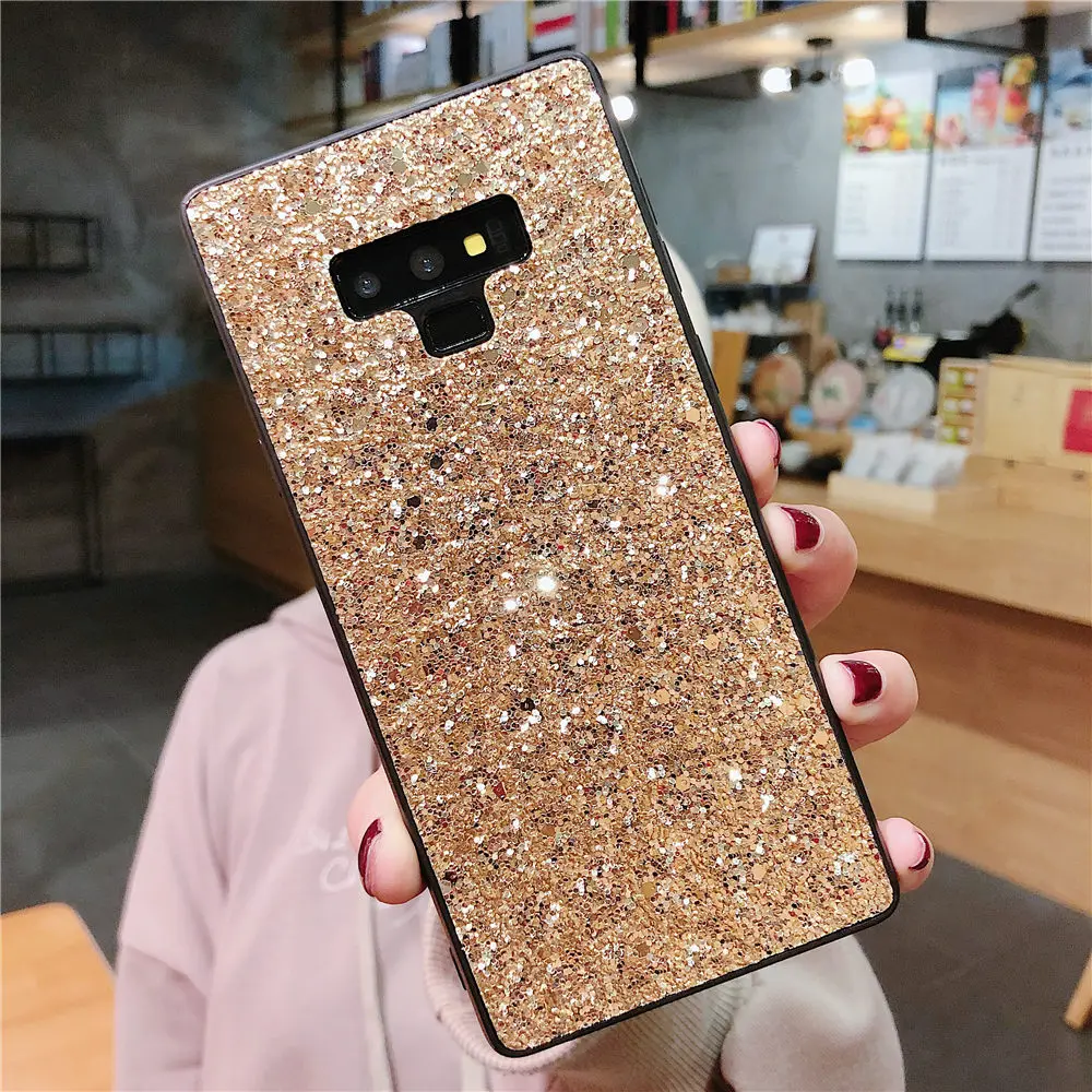 Luxury Bling Glitter Soft Silicon Case For Samsung Galaxy J4 J6 Plus A6 A8 A7 2018 A750 A9 Cover Note 9 8 S9 S8 Plus Phone Cases (9)